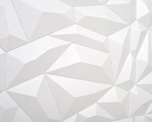 Innovera 24 in. x 24 in. Glacier Décor Panels in White - Wall-Panels