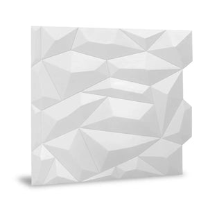 Innovera 24 in. x 24 in. Glacier Décor Panels in White - Wall-Panels